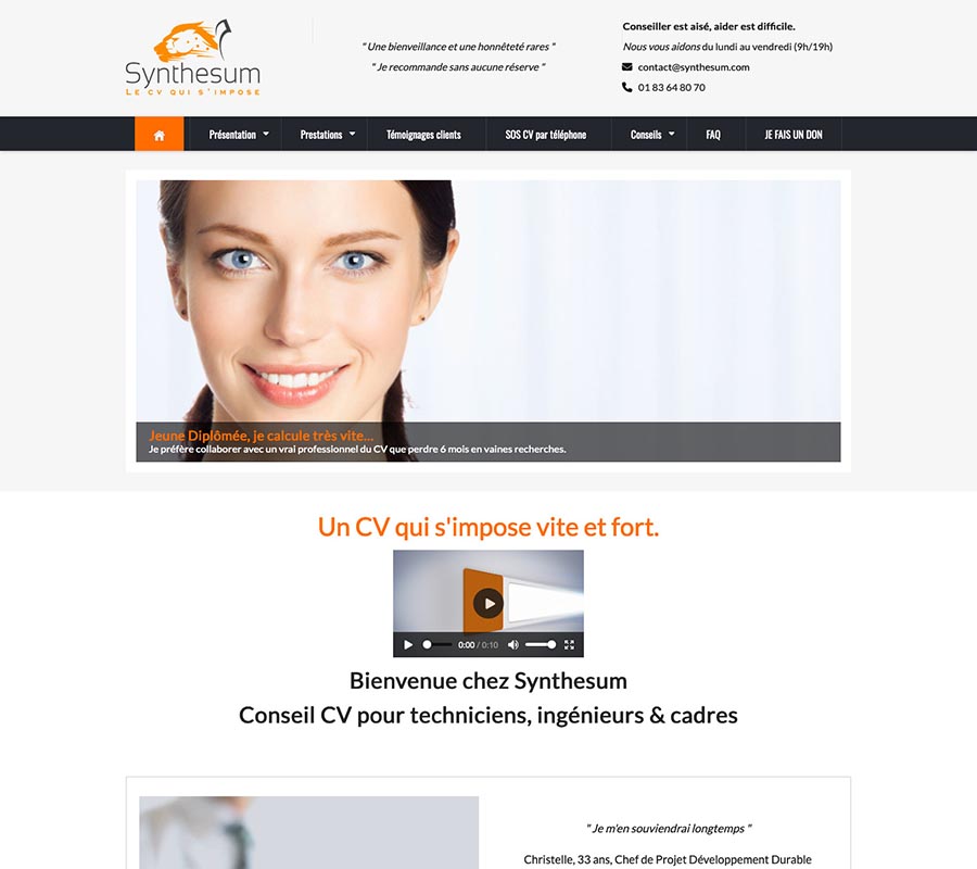 site conseil CV
